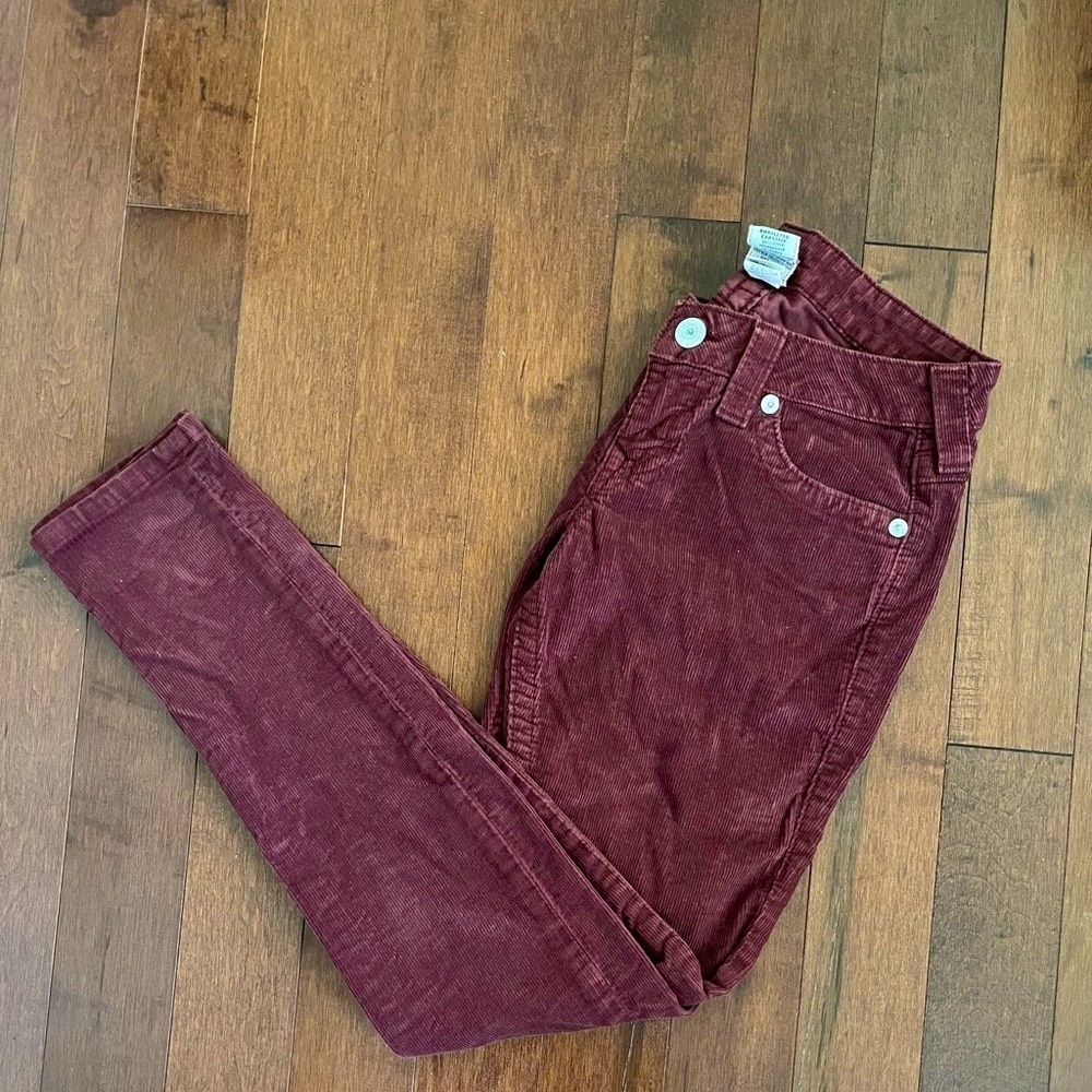 True Religion Skinny Corduroy Pants